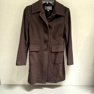 Ann Taylor brown provost size 0 petite